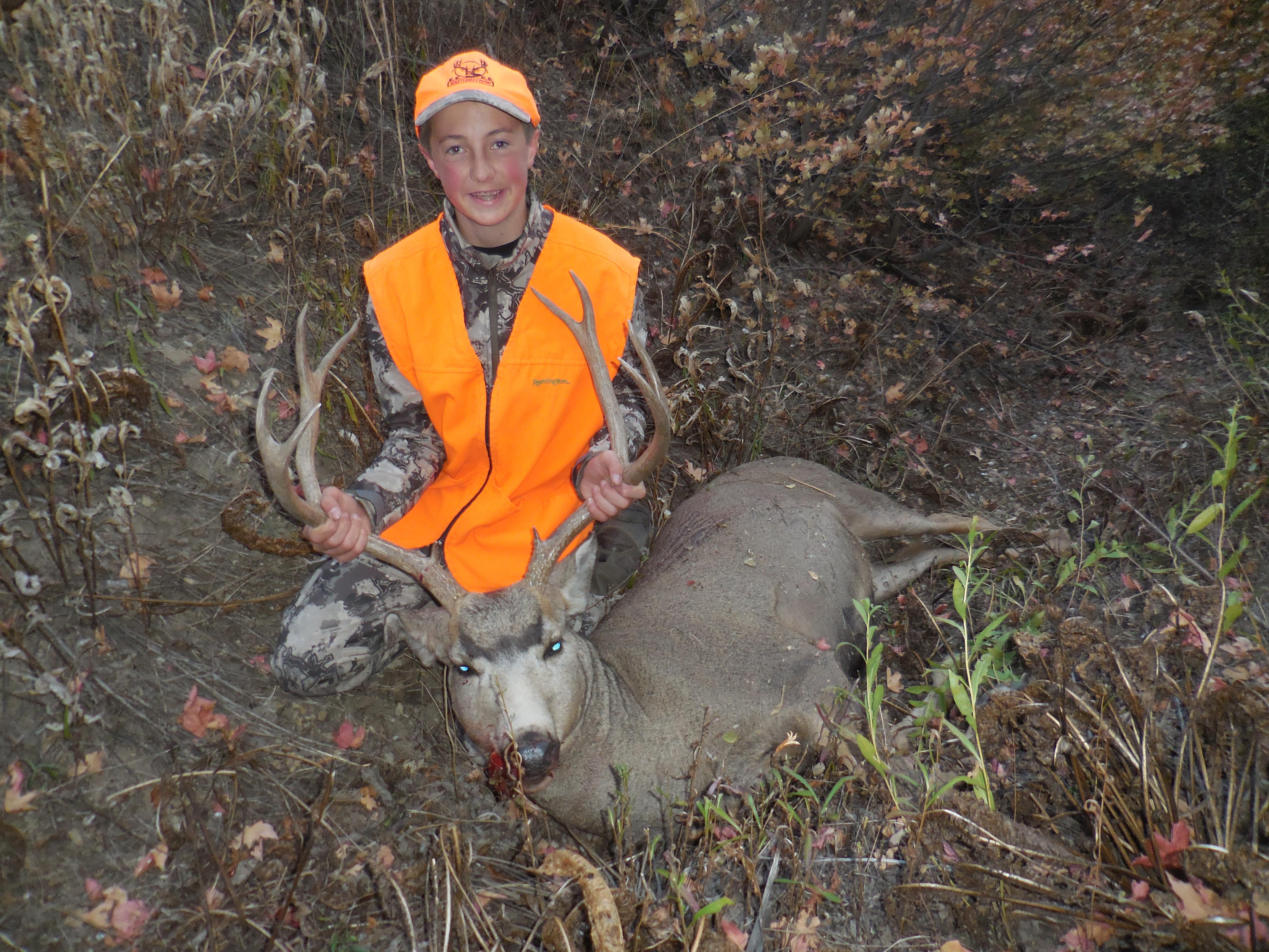 Anden and his buck